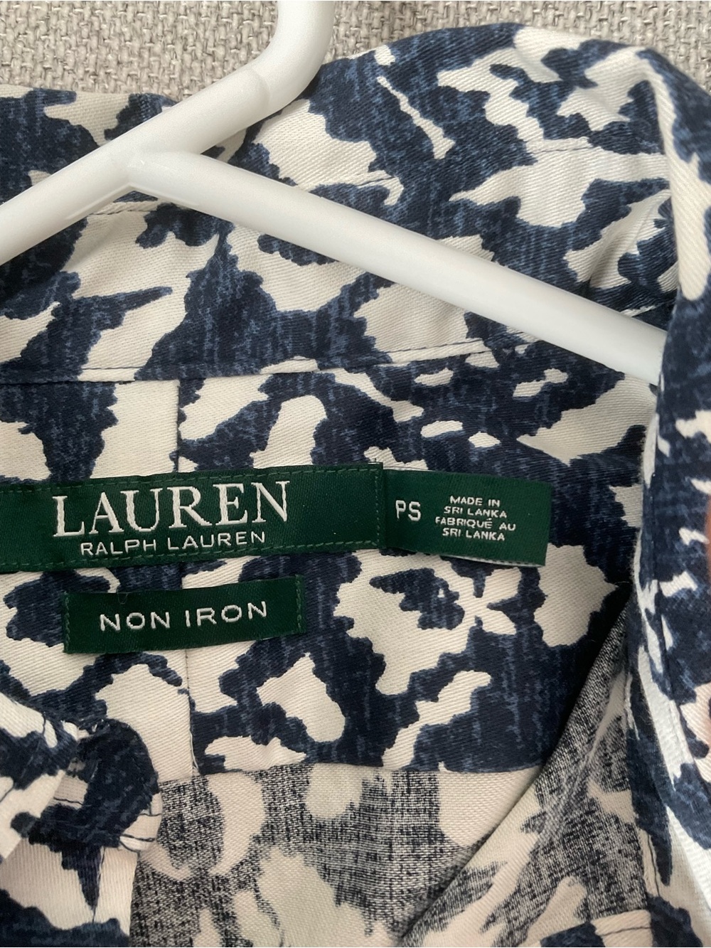 NWOT Lauren Ralph Cotton Shirt